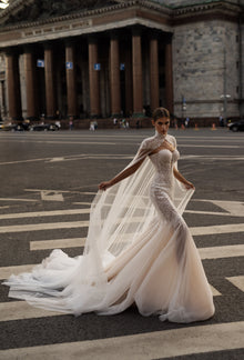  mermaid wedding dress backless