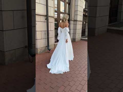 Long Sleeve Wedding Gown