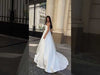 Elegant A-Line High Slit Wedding Dress