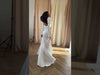 Long Sleeve Wedding Dress Low Back