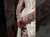 Pearls Lace and Slits Oh My The Ultimate Wedding Dress for the Modern Bride
