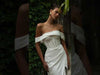 Elegant straight-cut wedding dress Brianna