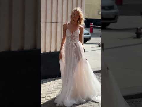 Lace Top Wedding Dress