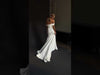 Elegant Fitted Silhouette Wedding Dress with Dropped Shoulders Martha Mireille