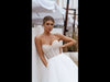 A-Line Wedding Dress with Bolero and Long Sleeves Sonesta Cole