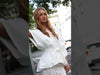 Elegant Straight Silhouette Wedding Dress with Kimono Jacket Liberica