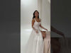 Elegant A-Line Wedding Dress with Open Back Shiatis