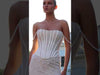 Elegant Lace Fitted Wedding Dress with Pearl Strands Elissa