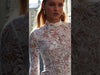 Elegant Short Wedding Dress with Removable Skirt Catura 2