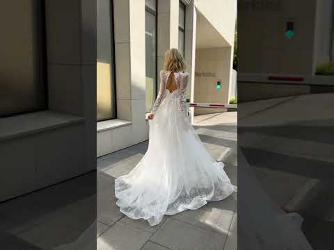 Wedding Dress Illusion Sleeves