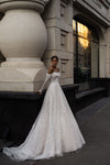 sparkly wedding dresses with sleeves