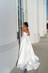 A Line Simple Wedding Dresses