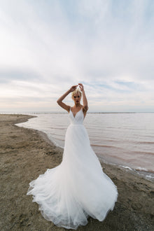  A line Princess Wedding Dress