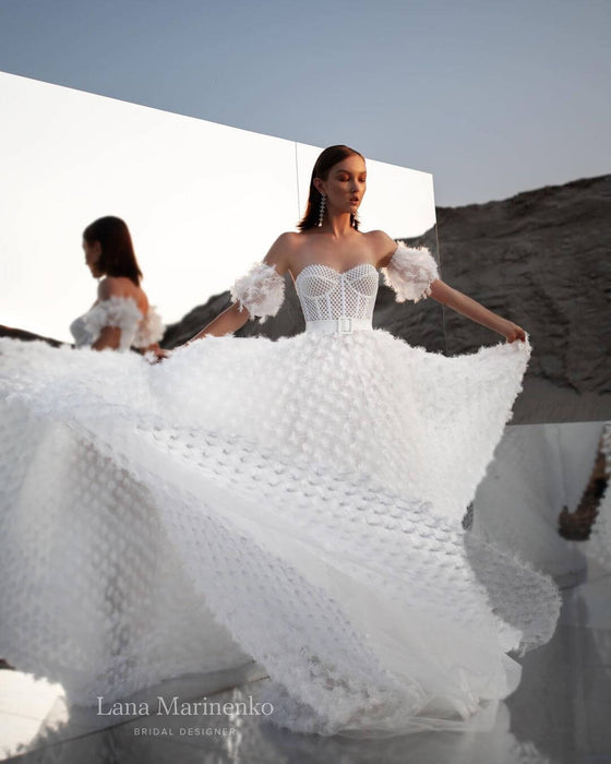 A line wedding dress 2022