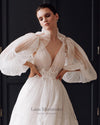 Ball Gown Wedding Dress With Long Train