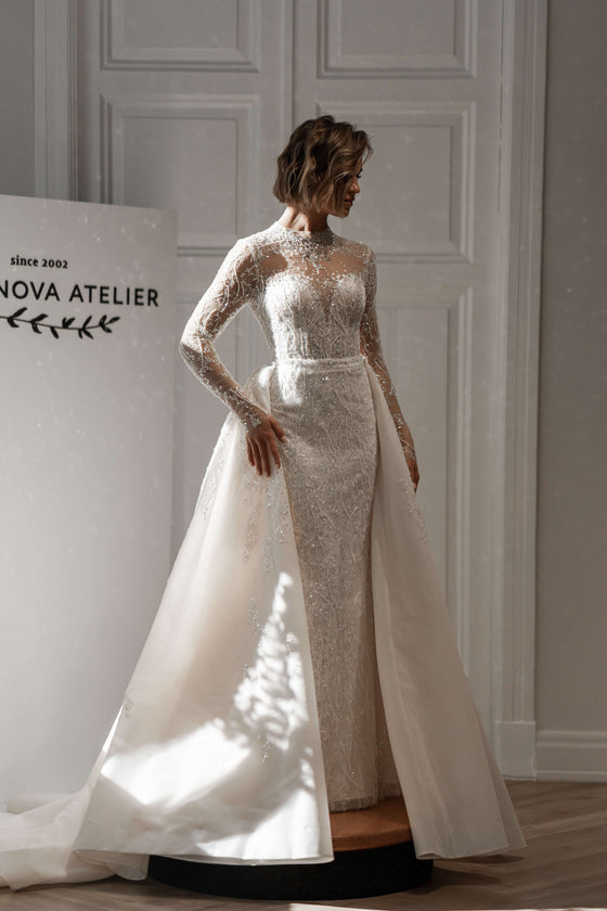 Ball Gown Wedding Dress With Sleeves