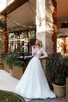 Bohemian Dress for Wedding_Tulle Wedding Dress