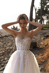 Corset bodice wedding dress