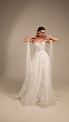  Lace Wedding Dress Off the Shoulder