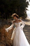 Lace ball gown wedding dress