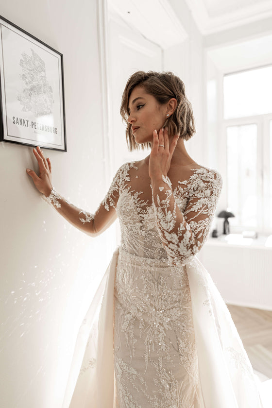 Lace gowns for wedding