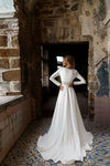 Long Sleeve Wedding Dress Vintage