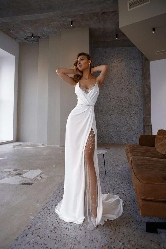Sexy elegant wedding dress