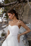 Simple wedding gown