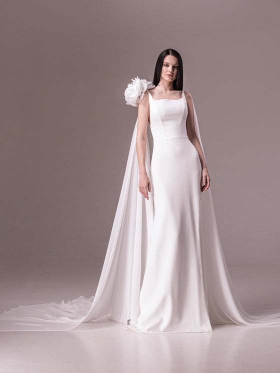 Simple yet elegant wedding dresses