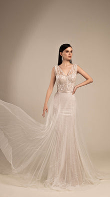  Wedding Dress V-neck