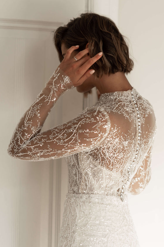 Wedding Dress With Back Detail