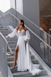Wedding Dress With Puffy Sleeves