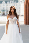 Wedding dress ball gown sweetheart neckline
