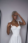 Wedding dress corset style