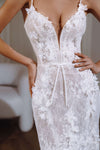 Wedding dresses lace fit and flare