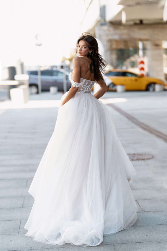 White Lace Dress Wedding