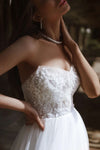 White bohemian dress