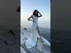 Sheath V-Neck Wedding Dress Romanova Atelier Virgo